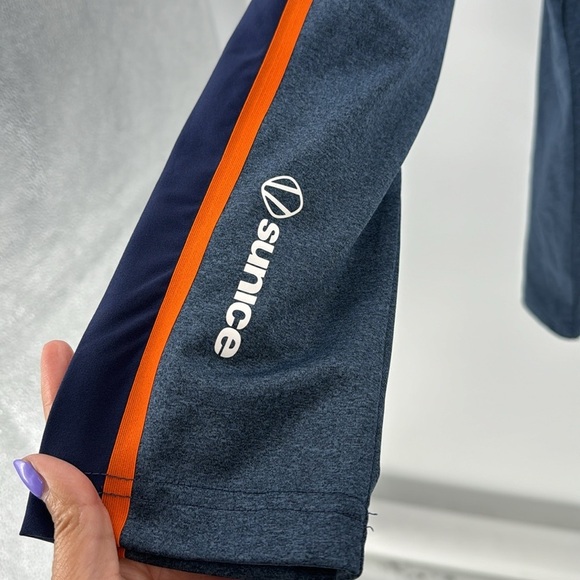 Sunice  Tobey UltraliteFX Stretch Half-Zip Pullover blue orange performance - Picture 4 of 9